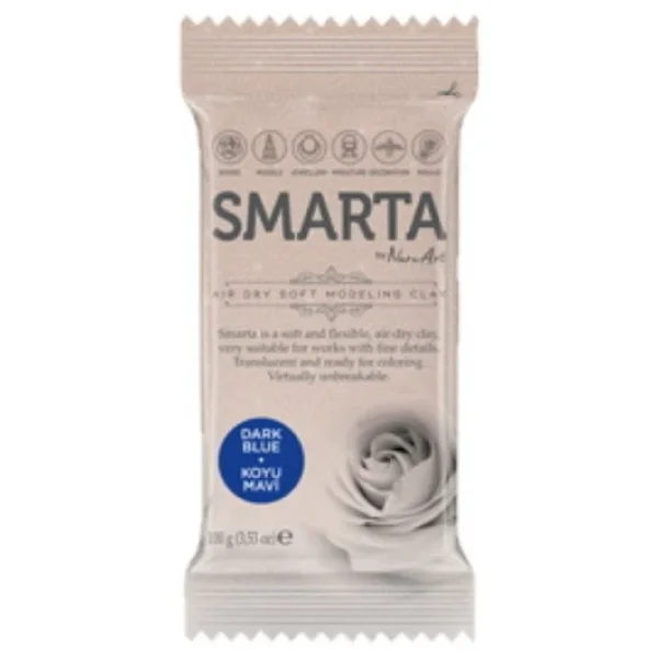 Smart 100 Gr Koyu Mavi Modelleme Hamuru - Görsel 4