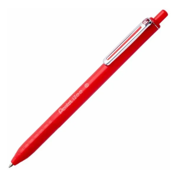 Pentel İzee Yağ Bazlı Mekanizmalı Roller Kalem 1.0 Mm Kırmızı Bx470-B - Görsel 4