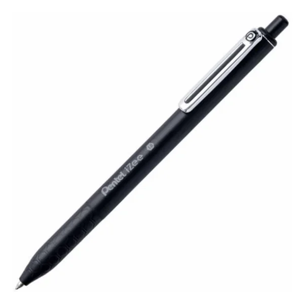 Pentel İzee Yağ Bazlı Mekanizmalı Roller Kalem 1.0 Mm Siyah Bx470-A - Görsel 3