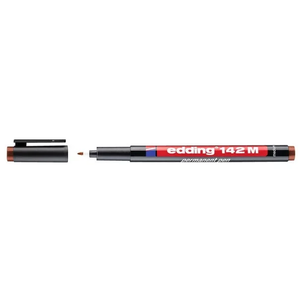 Edding 142m Asetat Kalemi Kahverengi - Görsel 6