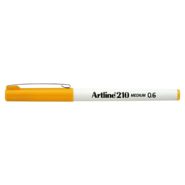 Artline 210 Fineliner Sarı 0.6 Mm Orta Uçlu Keçeli Kalem - Görsel 5