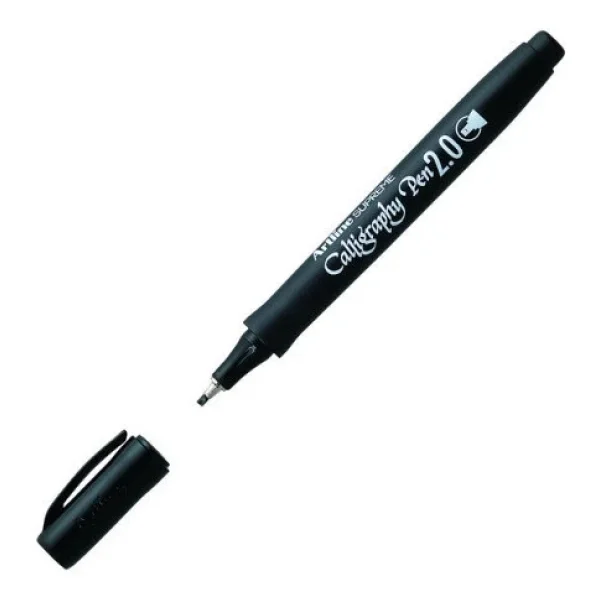 Artline Supreme Siyah 2.0 mm Kaligrafi Kalemi - Görsel 6