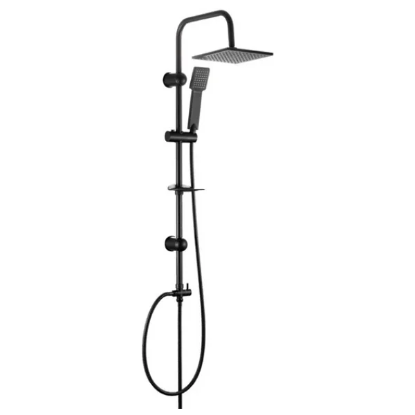 Newarc 440536 Aqua Siyah Duş Seti - Görsel 3