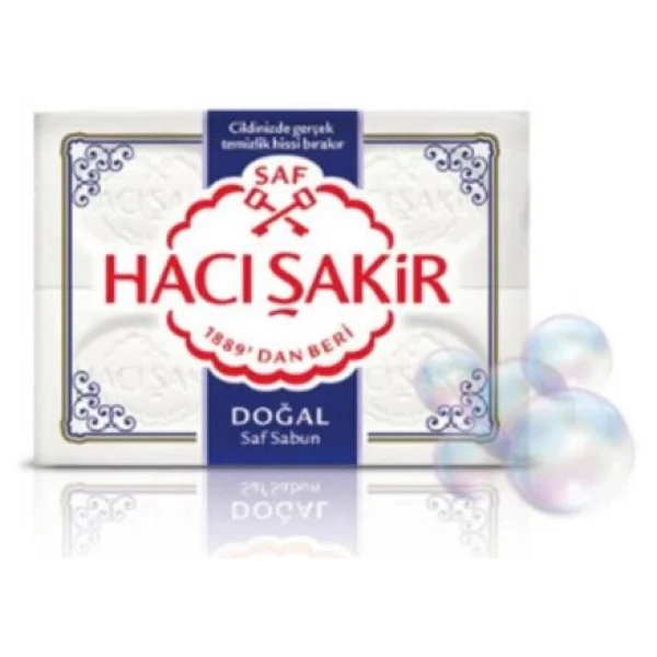 Hacı Şakir Doğal Saf 4x150 Gr 6 Adet Kalıp Sabun - Görsel 5