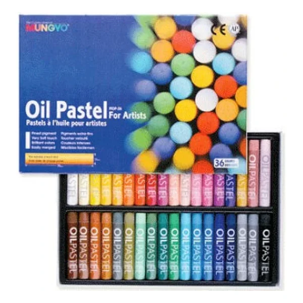 Mungyo 36'lı Yağlı Pastel Boya - Görsel 5