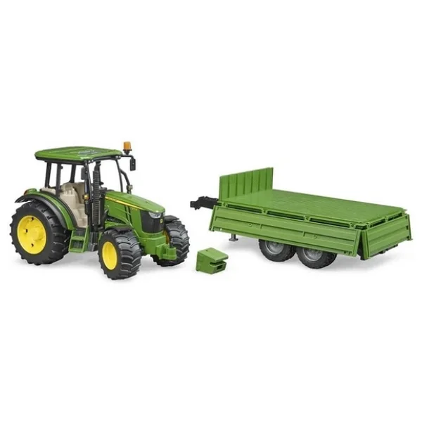 Bruder John Deere 5115m Traktör Ve Römork Br02108 - Görsel 8