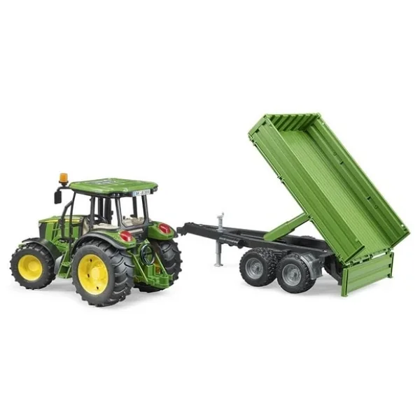 Bruder John Deere 5115m Traktör Ve Römork Br02108 - Görsel 7