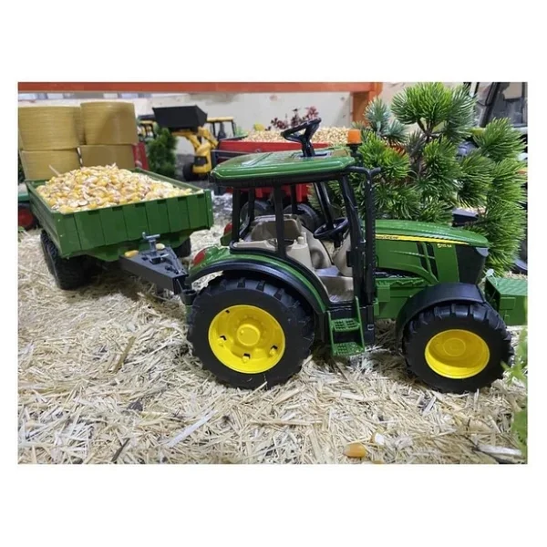 Bruder John Deere 5115m Traktör Ve Römork Br02108 - Görsel 9