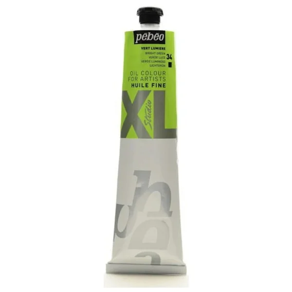 Pebeo Huile Fine XL 200 ml 34 Bright Green Yağlı Boya - Görsel 4