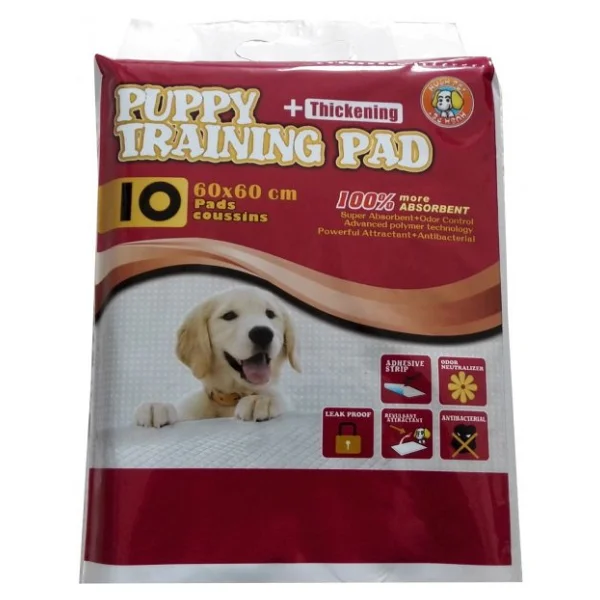 Hushpet Trainingpads Tuvalet Egitim Pedi 60x60cm 10lu Yapiskanli Cis Pedi - Görsel 3