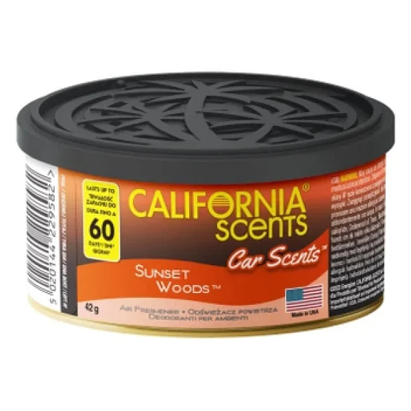 California Scents Sunset Woods Bardaklık Araba Kokusu - Görsel 3