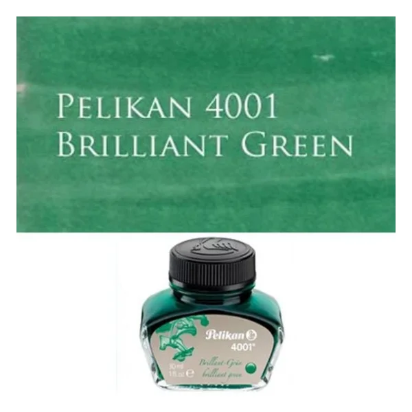 Pelikan 4001 30 Ml Yeşil Yazı Mürekkebi - Görsel 4