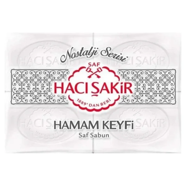 Hacı Şakir Hamam Keyfi Saf 4x200 Gr Sabun - Görsel 3