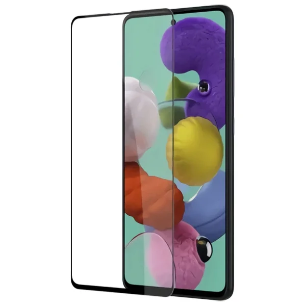Honor 400 Uyumlu Ekran Koruyucu Kolay Yapışan Tam Kaplayan Cam Malzeme Siyah Çerçeve - Görsel 2