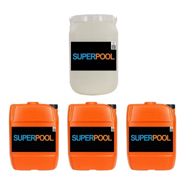 Spp Superpool 4'lü Havuz Bakım Kimyasal Seti 90'lık 25 Kg - Görsel 3