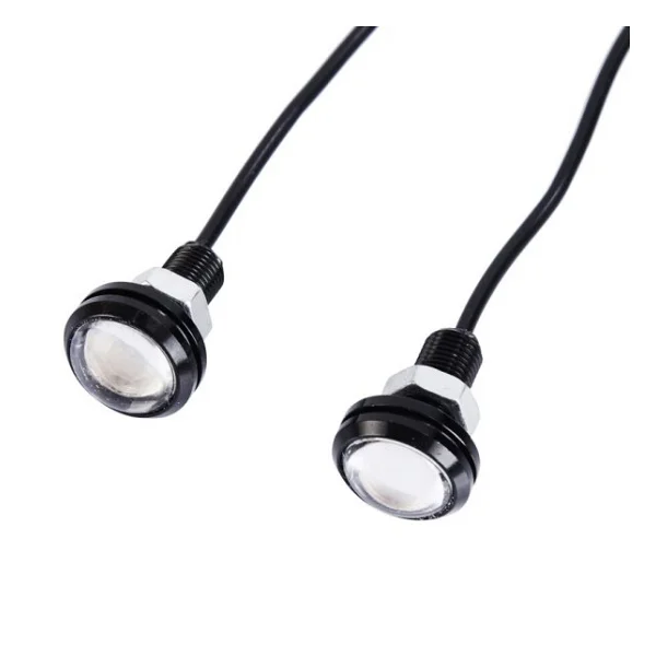 Space Ledli Gündüz Farı 3 Watt Kırmızı / Laam450-1 - Görsel 3