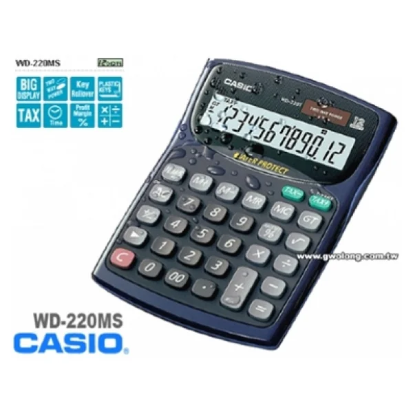 Casio Wd-220ms Masaüstü Hesap Makinesi - Görsel 9