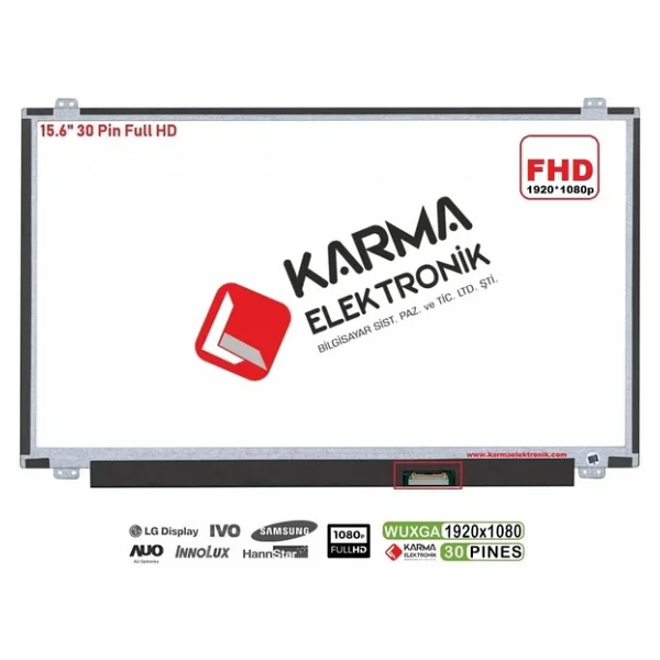 Lenovo İdeapad 81d7, 81dc, 81de Lcd Ekrani Panel FHD - Görsel 2