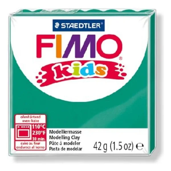 Staedtler Fimo Kids Yumuşak Polimer Kil 42 Gr 5 Green - Görsel 3
