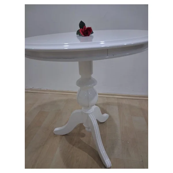 Fiskos St 17748 Baba Ayak Model Parlak Kayin Arslan Ayak Mdf Tabla Parlak Beyaz - Görsel 5