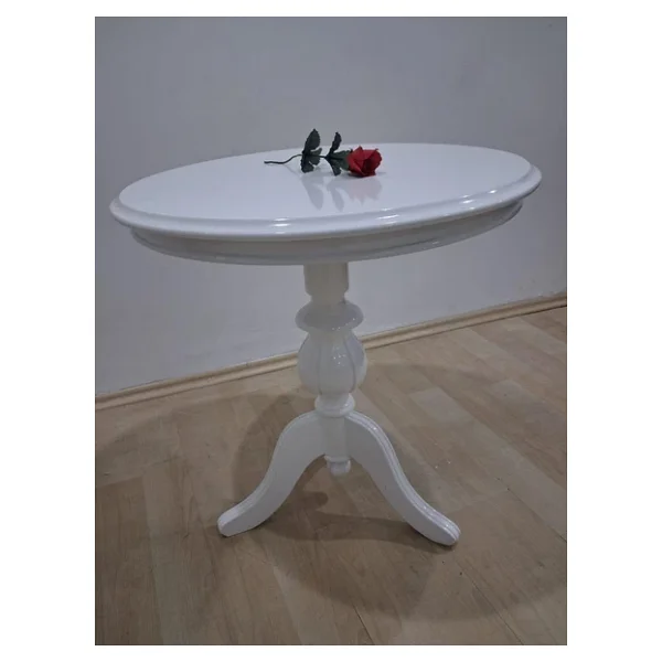 Fiskos St 17748 Baba Ayak Model Parlak Kayin Arslan Ayak Mdf Tabla Parlak Beyaz - Görsel 8