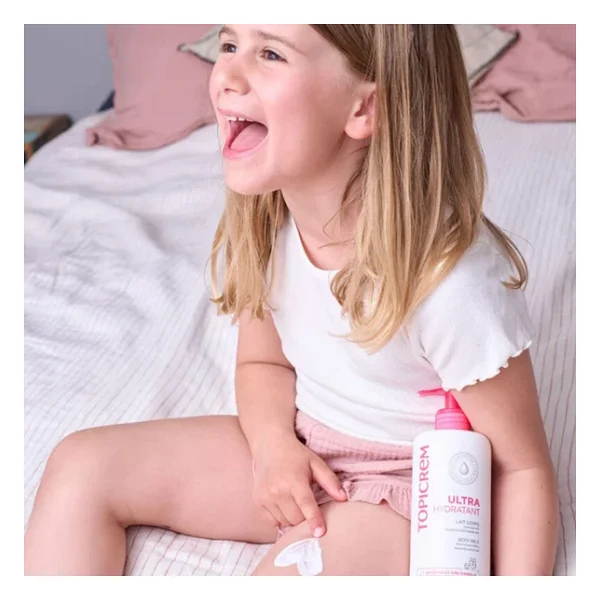 Topicrem Ultra Moisturizing Body Milk Nemlendirici Vücut Sütü 500 Ml - Görsel 4
