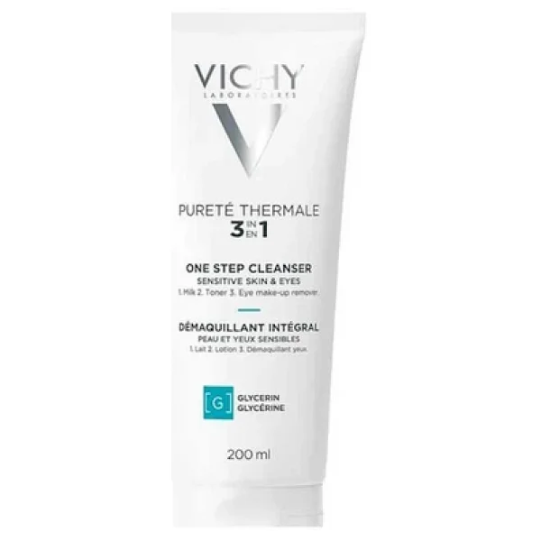 Vichy Purete Thermale Demaquillant Integral 3'ü 1 Arada Makyaj Temizleme Sütü 200 Ml - Görsel 3