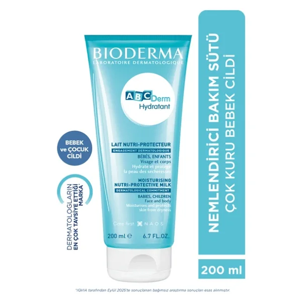 Bioderma Abcderm Hydratant Besleyici Ve Koruyucu Bakım Sütü 200 Ml - Görsel 6