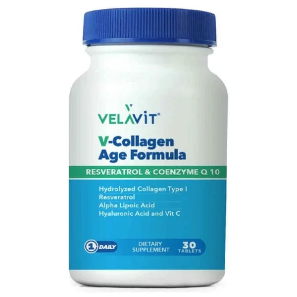 Velavit V-Collagen Age Formula 30 Tablet - Görsel 6