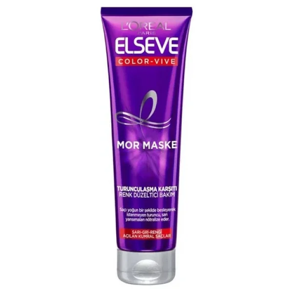 L'oreal Paris Elseve Turunculaşma Karşıtı 150 Ml Mor Maske - Görsel 4
