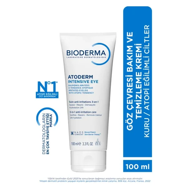Bioderma Atoderm Intensive Göz Çevresi Kremi 100 Ml - Görsel 2