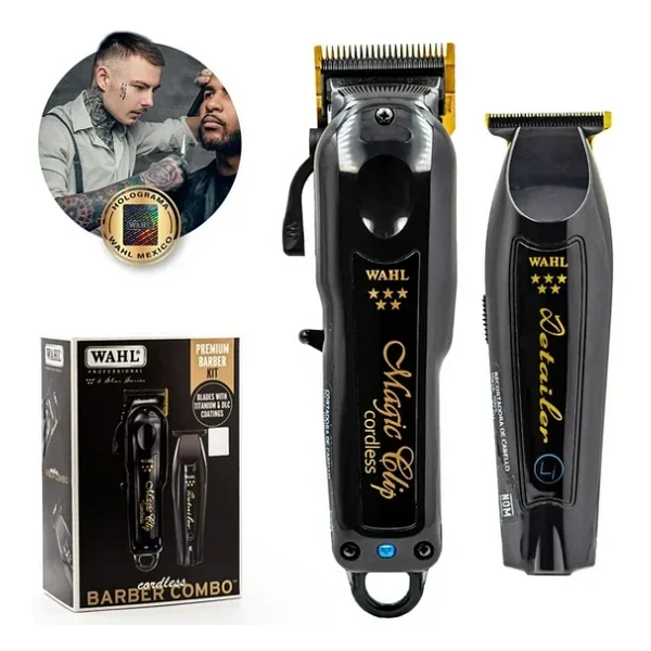 Wahl 8148 Magic Clip 2 li Tıraş Makinesi Barber Combo Kablosuz - Görsel 2