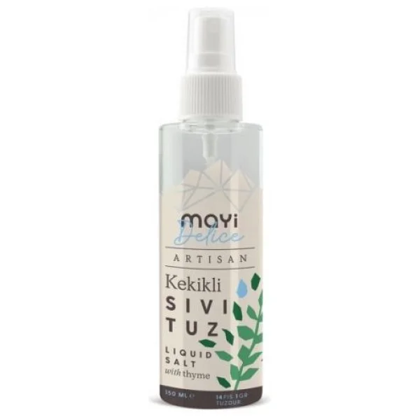 Mayi Tuz Kekikli Sıvı Sprey Tuz 150 Ml - Görsel 3