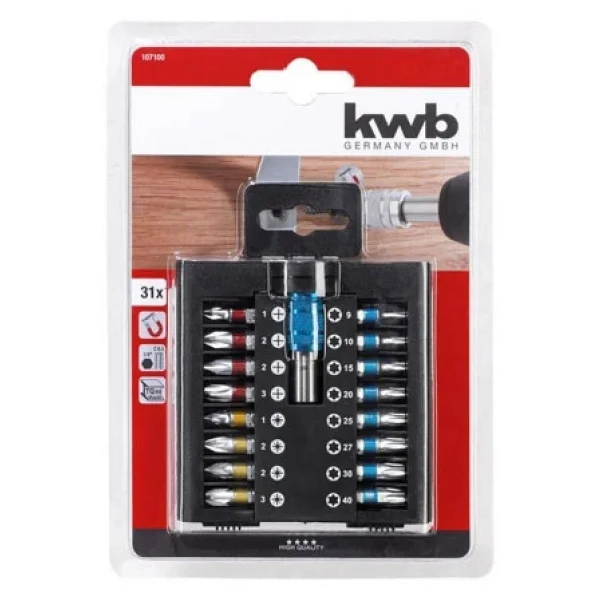 Kwb 49107100 31 Parça Bits Ucu Seti - Görsel 4