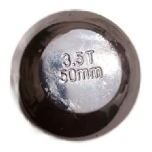 50 Mm 3500 Kg Alttan Civatalı Çeki Demiri Topuzu - Görsel 4