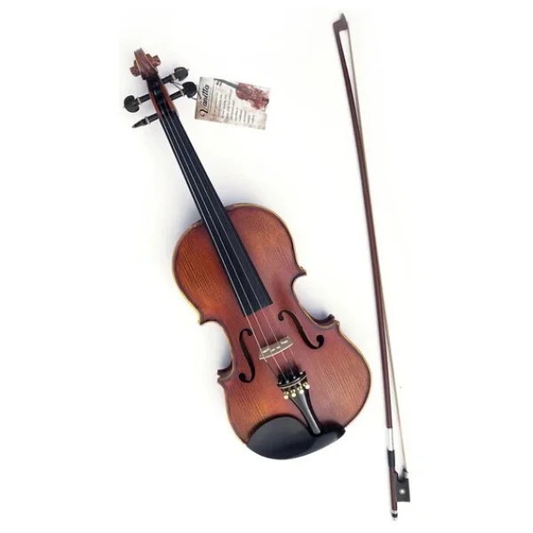Vanetta Vl-4 Masif Ağaç Abanoz Aksam Keman - Görsel 3