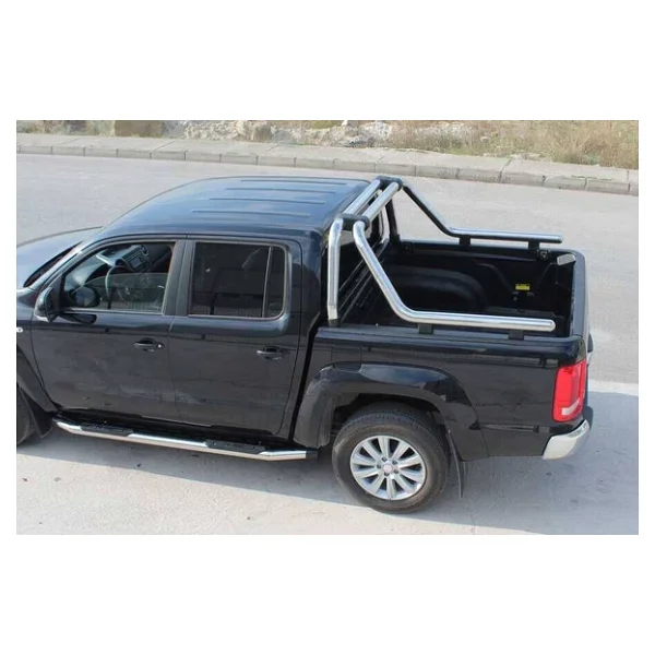 Omsa Ford Ranger Kobra Roll Bar Çap:76 Krom 2011-2022 Arası - Görsel 4