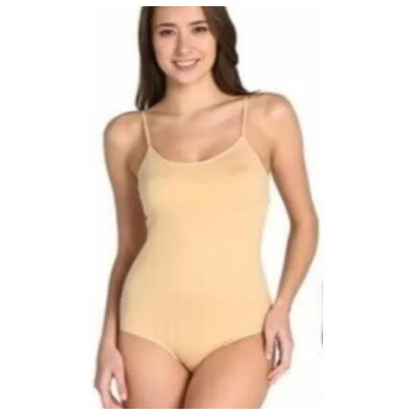 Tutku 0148 Likralı İp Askılı Kadın Çıtçıtlı Body - Görsel 5