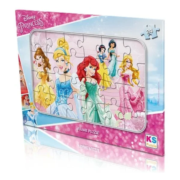 Ks Games Princess 24 Parça Frame Puzzle Pr704 - Görsel 6