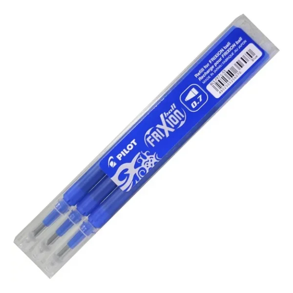 Pilot Frixion Kalemlere Uyumlu Mavi Refil Uçan Kalem (0,7 Mm - 3 Lü Paket) - Görsel 3