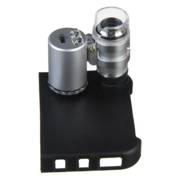Iphone5 İçin Uyumlu Kapaklı Lens Mikroskop Taşınabilir Mini Cep Boyutu LED Mikroskop - Görsel 9
