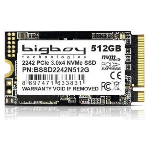 Bigboy BSSD2242N512G PCI-Express 3.0 512 GB M.2 SSD - Görsel 3