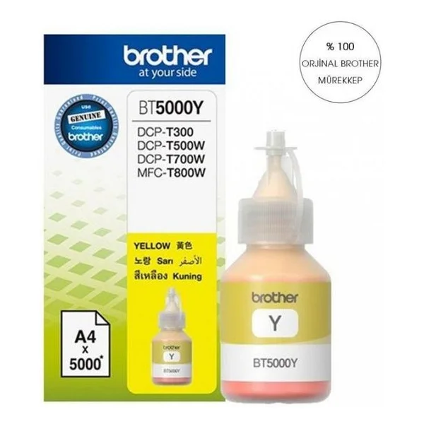 Brother Bt5000y Sarı Mürekkep - Görsel 10