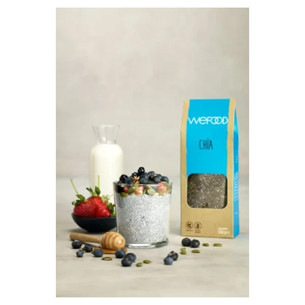 Wefood Glutensiz Siyah Chia 400 Gr - Görsel 6