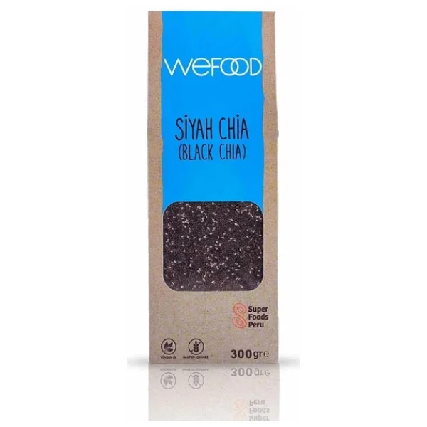 Wefood Glutensiz Siyah Chia 400 Gr - Görsel 3