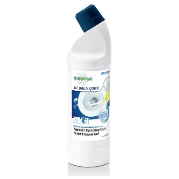 Rulopak Wc Daily Quick Tuvalet Temizleyici Jel 1 Lt - Görsel 3