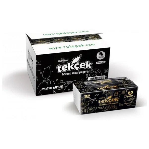 Rulopak Tekçek Horeca Maxi 24x250 Yaprak Dispenser Peçete - Görsel 9