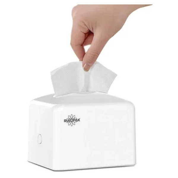 Rulopak Tekçek Mini Peçete Dispenseri Beyaz - Görsel 8