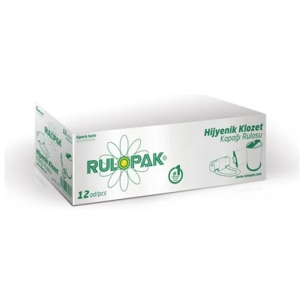 Rulopak R-2201 12'li Sensörlü Hijyenik Klozet Kapağı Rulosu - Görsel 7