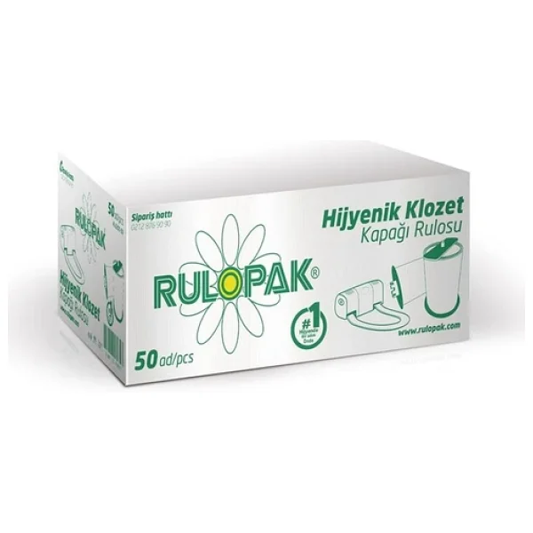 Rulopak Sensörlü Hijyenik Klozet Kapağı Rulosu 50'li - Görsel 3